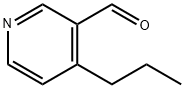 3-Pyridinecarboxaldehyde, 4-propyl- (9CI) Struktur