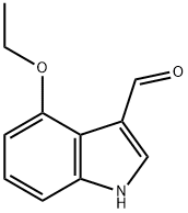 4-ethoxy-1H-indole-3-carbaldehyde Struktur