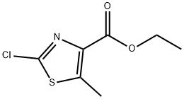 Ethyl 2-chloro-5-Methyl-1,3-thiazole-4-carboxylate Struktur