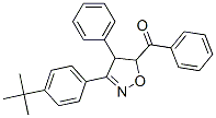 Methanone,  [3-[4-(1,1-dimethylethyl)phenyl]-4,5-dihydro-4-phenyl-5-isoxazolyl]phenyl- Struktur