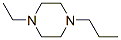 Piperazine, 1-ethyl-4-propyl- (7CI) Struktur