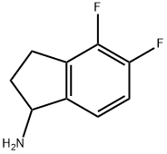 4,5-DIFLUORO-INDAN-1-YLAMINE Struktur