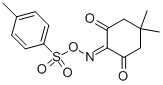 O-Tosyl-5,5-dimethyl-cyclohexane-1,2,3-trione 2-oxime Struktur