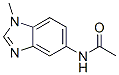 Benzimidazole, 5-acetamido-1-methyl- (7CI) Struktur