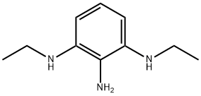 1,2,3-Benzenetriamine,  N1,N3-diethyl- Struktur