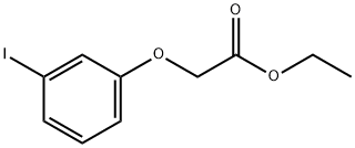 (3-IODOPHENOXY) ACETIC ACID ETHYL ESTER Struktur