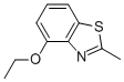 Benzothiazole, 4-ethoxy-2-methyl- (7CI) Struktur