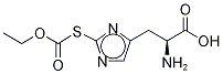 2-Mercapto-L-histidine S-Carboxylic Acid Ethyl Ester Dihydrochloride Struktur