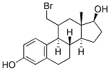 11-bromomethylestradiol Struktur