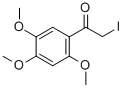 ETHANONE, 2-IODO-1-(2,4,5-TRIMETHOXYPHENYL)- Struktur