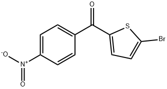 2-BROMO-5-(4-NITROBENZOYL)THIOPHENE Struktur