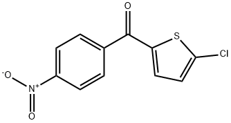 2-CHLORO-5-(4-NITROBENZOYL)THIOPHENE Struktur