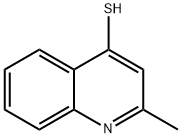 2-METHYL-QUINOLINE-4-THIOL Struktur