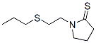 2-Pyrrolidinethione,  1-[2-(propylthio)ethyl]- Struktur
