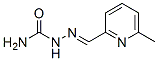 6-methyl-2-pyridinecarboxaldehyde semicarbazone Struktur