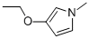 1H-Pyrrole,3-ethoxy-1-methyl-(9CI) Struktur