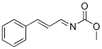 Carbamic  acid,  N-(3-phenyl-2-propen-1-ylidene)-,  methyl  ester Struktur