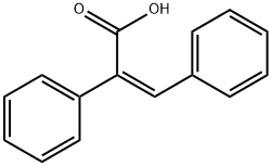 ALPHA-PHENYL-CIS-CINNAMIC ACID Struktur