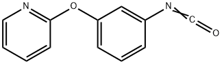 2-(3-ISOCYANATOPHENOXY)PYRIDINE Struktur