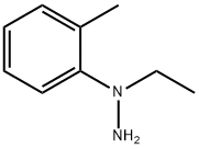 Hydrazine,  1-ethyl-1-(2-methylphenyl)- Struktur