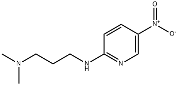 N,N-dimethyl-N'-(5-nitro-2-pyridyl)propane-1,3-diamine Struktur