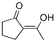 Cyclopentanone, 2-(1-hydroxyethylidene)-, (2Z)- (9CI) Struktur