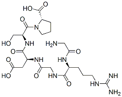 glycyl-arginyl-glycyl-aspartyl-seryl-proline Struktur