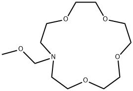 N-METHOXYMETHYLAZA-15-CROWN-5, 96 Struktur