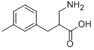 3-amino-2-[(3-methylphenyl)methyl]propanoic acid Struktur