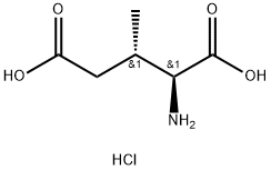 (2S,3S)-3-METHYLGLUTAMIC ACID HYDROCHLORIDE SALT Struktur