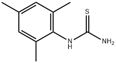 N-(2,4,6-TRIMETHYLPHENYL)THIOUREA Struktur