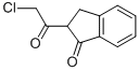 1-Indanone, 2-(chloroacetyl)- (7CI) Struktur