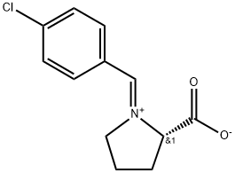 1-(4-CHLORO-BENZYL)-PYRROLIDINE-2-CARBOXYLIC ACID HYDROCHLORIDE Struktur