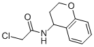 2-CHLORO-N-3,4-DIHYDRO-2H-CHROMEN-4-YLACETAMIDE Struktur