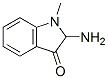 3H-Indol-3-one,  2-amino-1,2-dihydro-1-methyl- Struktur