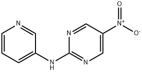 2-PyriMidinaMine, 5-nitro-N-3-pyridinyl- Struktur