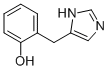 Phenol,  2-(1H-imidazol-5-ylmethyl)- Struktur