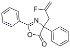 5(4H)-Oxazolone,  4-(2-fluoro-2-propenyl)-2,4-diphenyl-  (9CI) Struktur