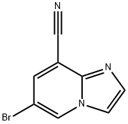 IMidazo[1,2-a]pyridine-8-carbonitrile, 6-broMo- Struktur