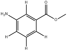 Methyl 3-AMinobenzoate--d4 Struktur