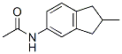 Acetamide,  N-(2,3-dihydro-2-methyl-1H-inden-5-yl)- Struktur