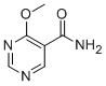 4-methoxypyrimidine-5-carboxamide Struktur