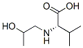 2-hydroxypropylvaline Struktur