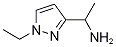 1-(1-ethyl-1H-pyrazol-3-yl)ethanamine(SALTDATA: FREE) Struktur