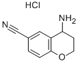 4-AMINO-CHROMAN-6-CARBONITRILE HYDROCHLORIDE Struktur