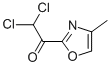 Ethanone, 2,2-dichloro-1-(4-methyl-2-oxazolyl)- (9CI) Struktur