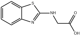 Glycine, N-2-benzothiazolyl- (6CI,7CI,9CI) Struktur