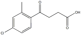 4-(4-CHLORO-2-METHYLPHENYL)-4-OXOBUTYRIC ACID Struktur