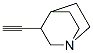 1-Azabicyclo[2.2.2]octane, 3-ethynyl- (9CI) Struktur