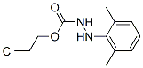 3-(2,6-Dimethylphenyl)carbazic acid 2-chloroethyl ester Struktur